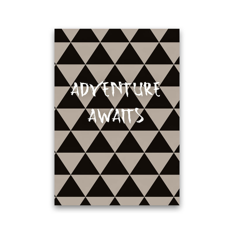 Adventure Quote Art Print by Proper Job Studio Print Only
