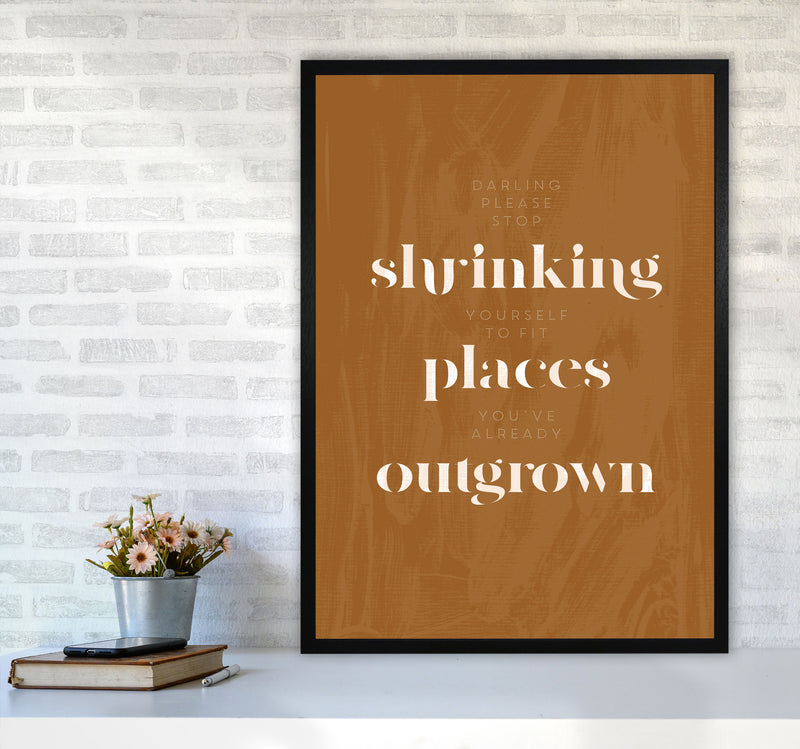 Darling Please Stop Shrinking By Planeta444 A1 White Frame