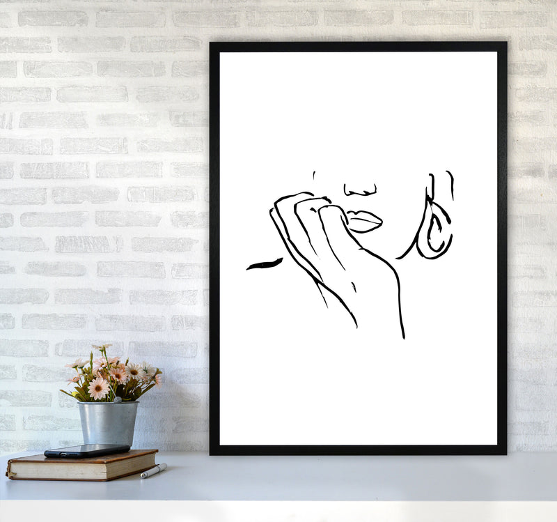 Face Hands Sketch1 By Planeta444 A1 White Frame