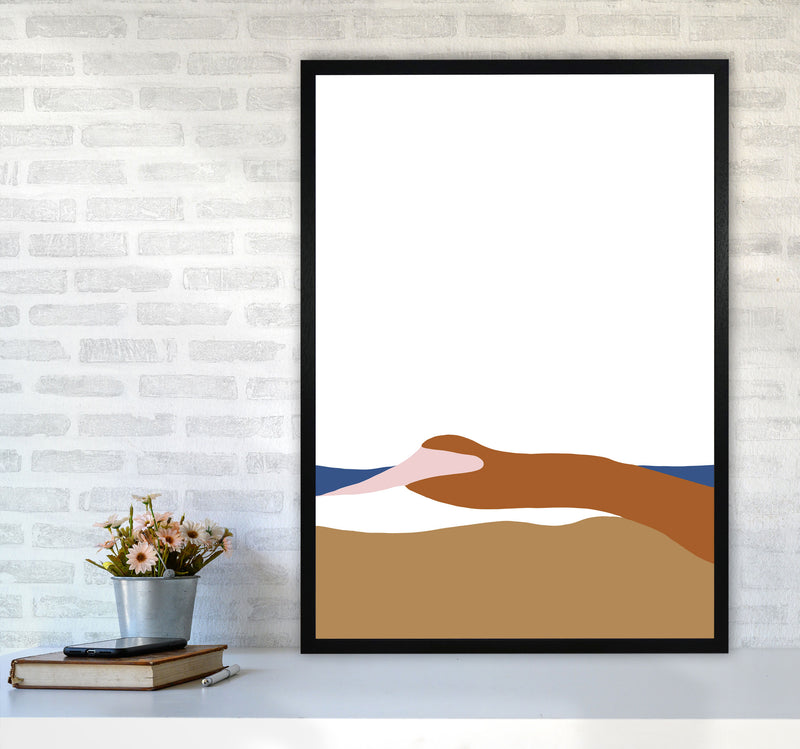 Abstract Dunes2 By Planeta444 A1 White Frame