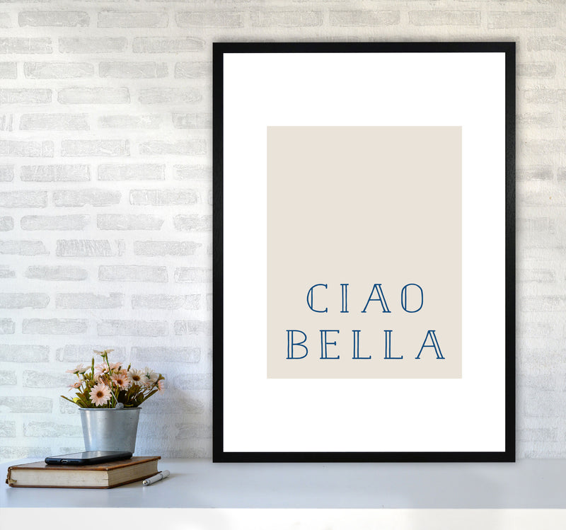 Ciao Bella Blue By Planeta444 A1 White Frame