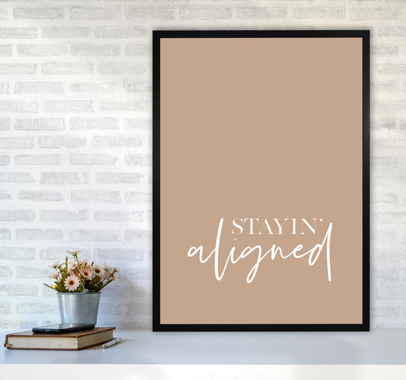 Stayin Aligned By Planeta444 A1 White Frame