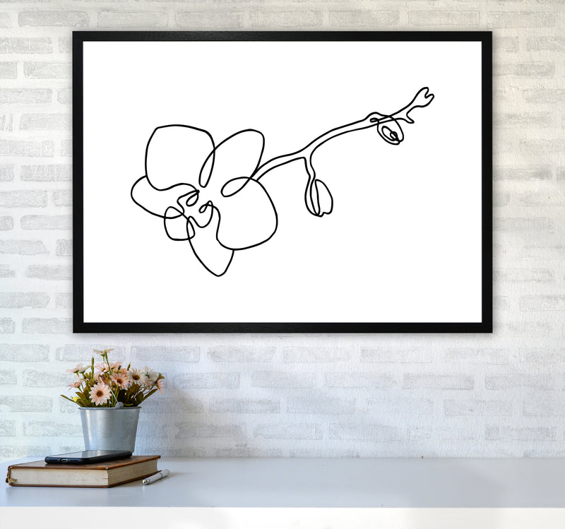 Orchid By Planeta444 A1 White Frame