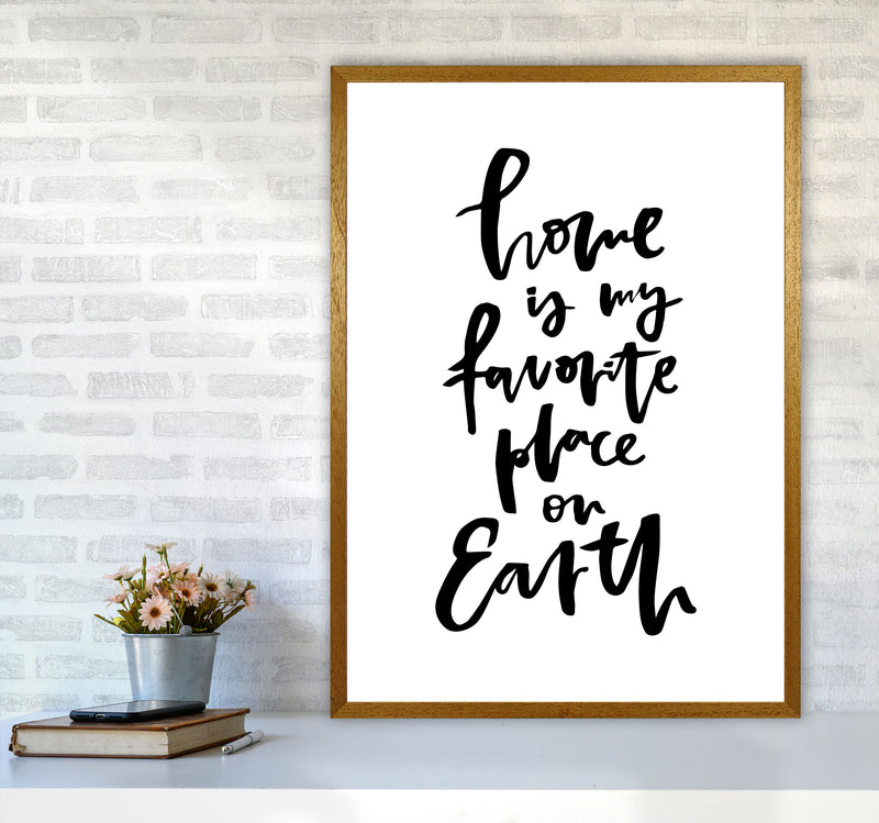 Home Is My Favorite Place By Planeta444 A1 Print Only