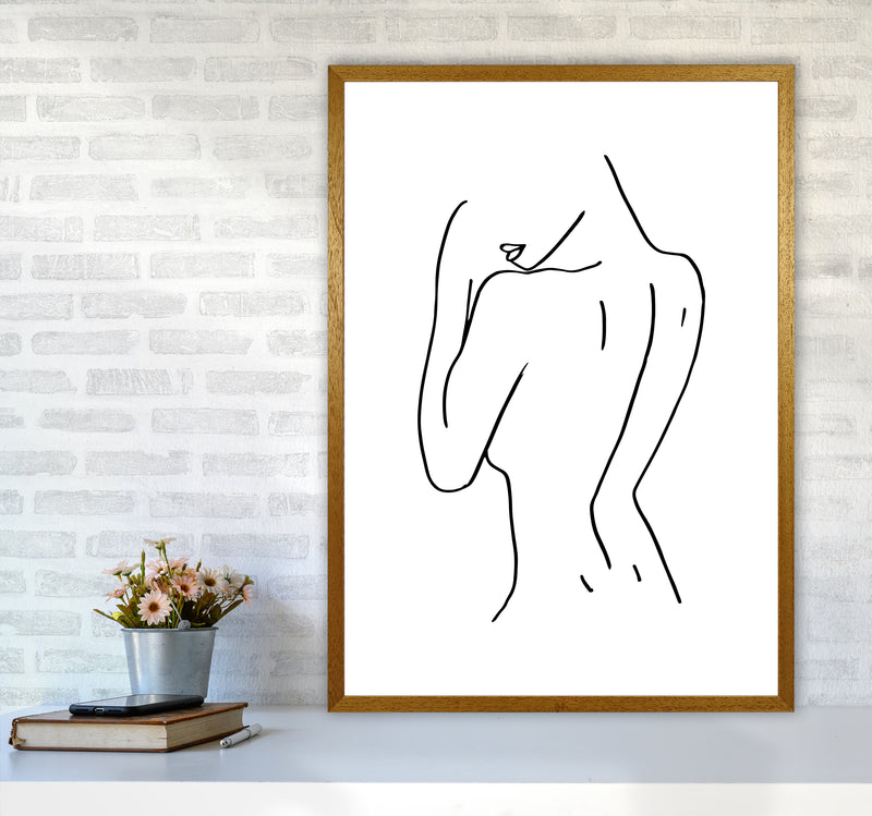 Female Back Pose By Planeta444 A1 Print Only