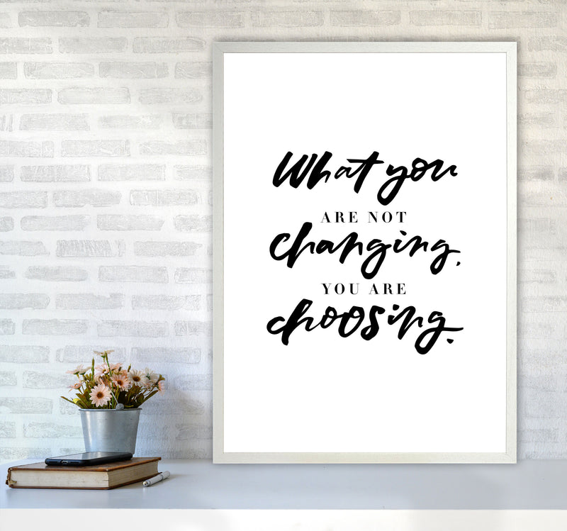 What You Are Not Changing By Planeta444 A1 Oak Frame