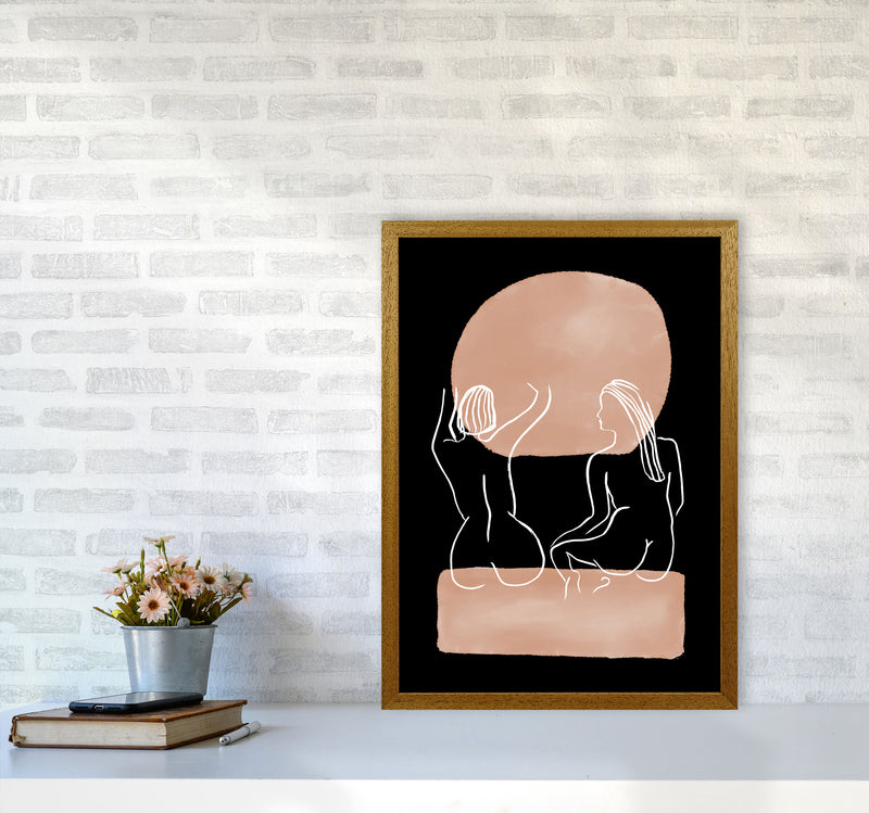 Line Nudes Back3 By Planeta444 A2 Print Only