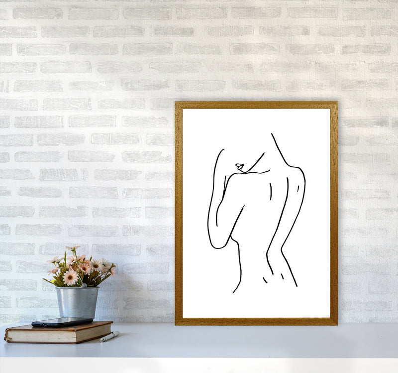 Female Back Pose By Planeta444 A2 Print Only