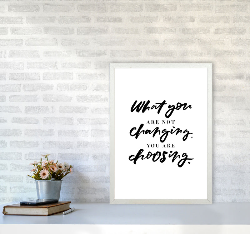 What You Are Not Changing By Planeta444 A2 Oak Frame