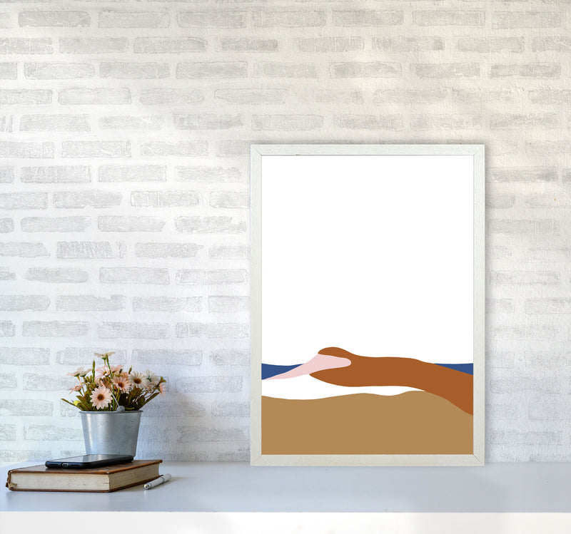 Abstract Dunes2 By Planeta444 A2 Oak Frame