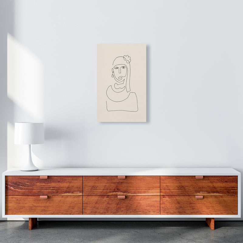 Picasso Line Bust By Planeta444 A3 Canvas