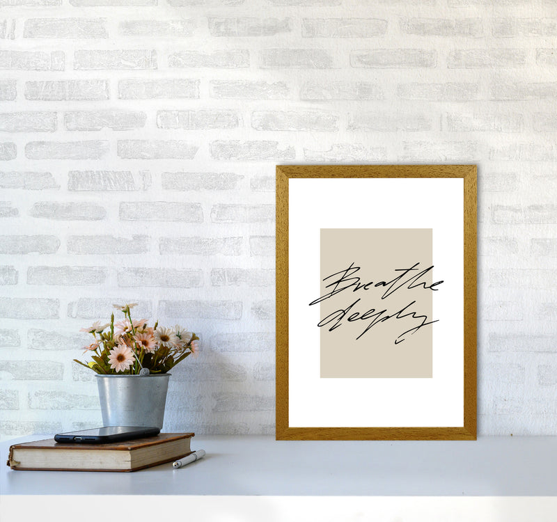 Breathe Deeply By Planeta444 A3 Print Only