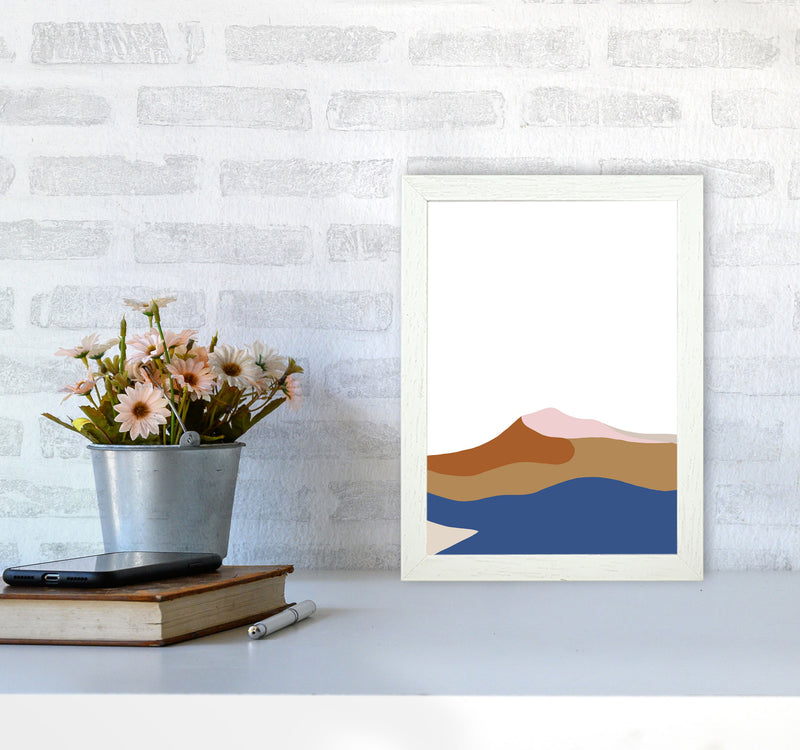 Abstract Dunes1 By Planeta444 A4 Oak Frame