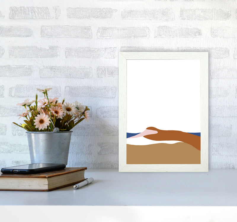 Abstract Dunes2 By Planeta444 A4 Oak Frame