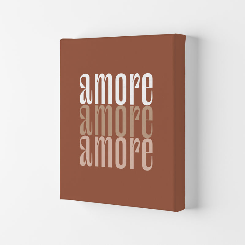 Amore Amore Amore Terracotta By Planeta444 Canvas