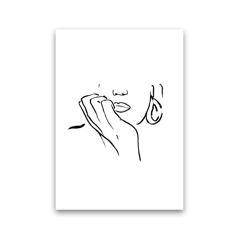 Face Hands Sketch1 By Planeta444 Print Only