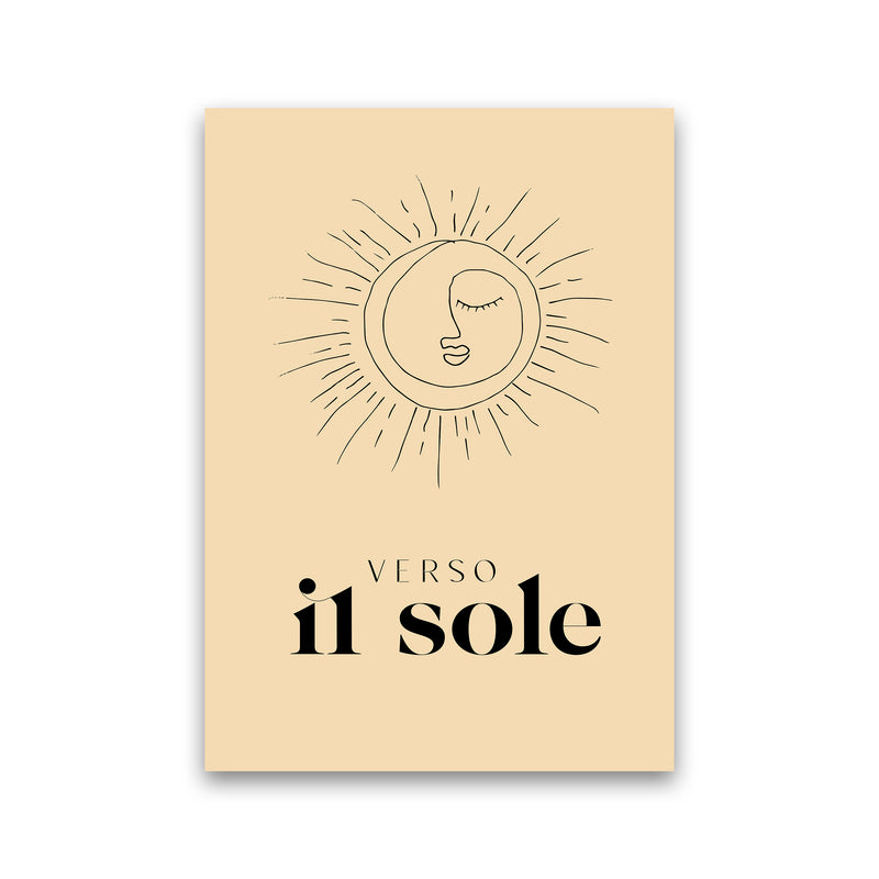 Verso Il Sole By Planeta444 Print Only