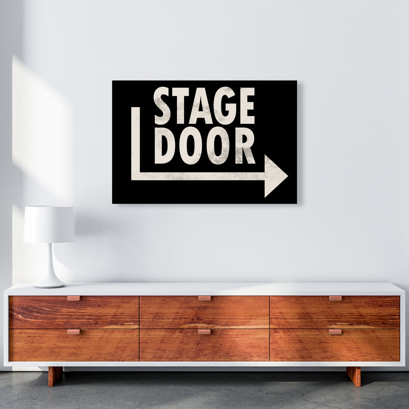 Stage Door Horizontal Wall Art A1 Canvas