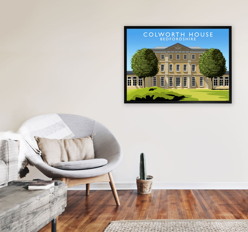Colworth House by Richard O'Neill A1 White Frame
