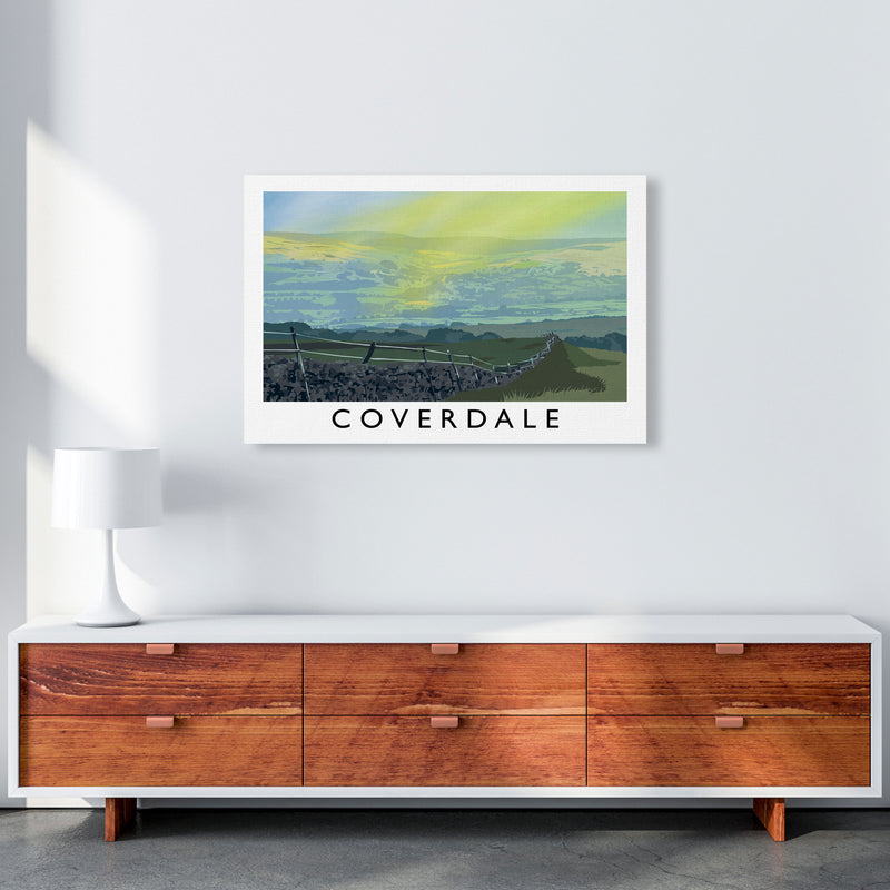 Coverdale Travel Art Print by Richard O'Neill A1 Canvas