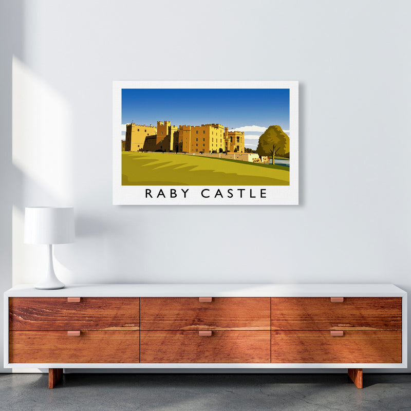 Raby Castle 2 Travel Art Print by Richard O'Neill A1 Canvas