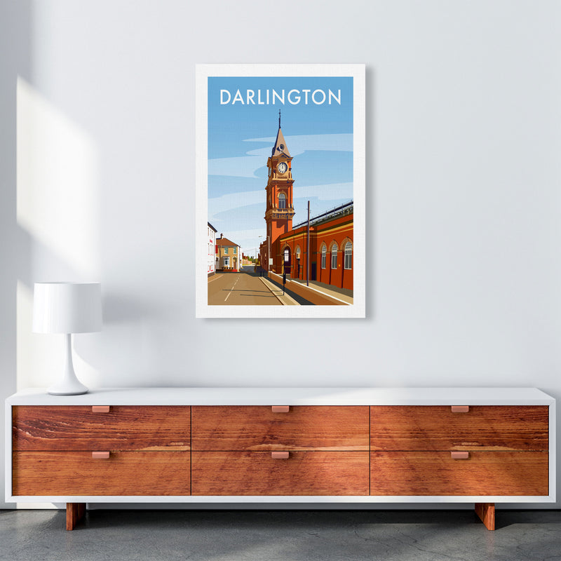 Darlington 3 Travel Art Print by Richard O'Neill A1 Canvas