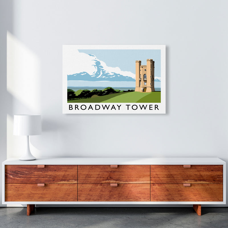 Broadway Tower Art Print by Richard O'Neill A1 Canvas