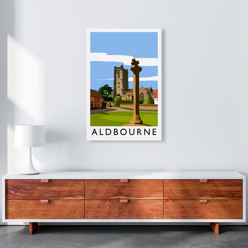 Aldbourne portrait by Richard O'Neill A1 Canvas