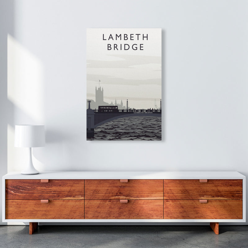 Lambeth Bridge portrait by Richard O'Neill A1 Canvas
