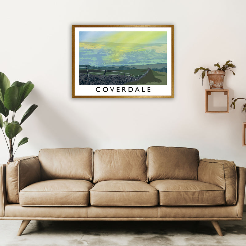 Coverdale Travel Art Print by Richard O'Neill A1 Print Only