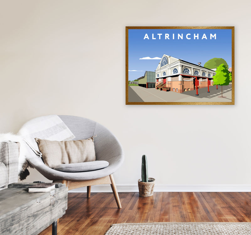 Altrincham by Richard O'Neill A1 Print Only