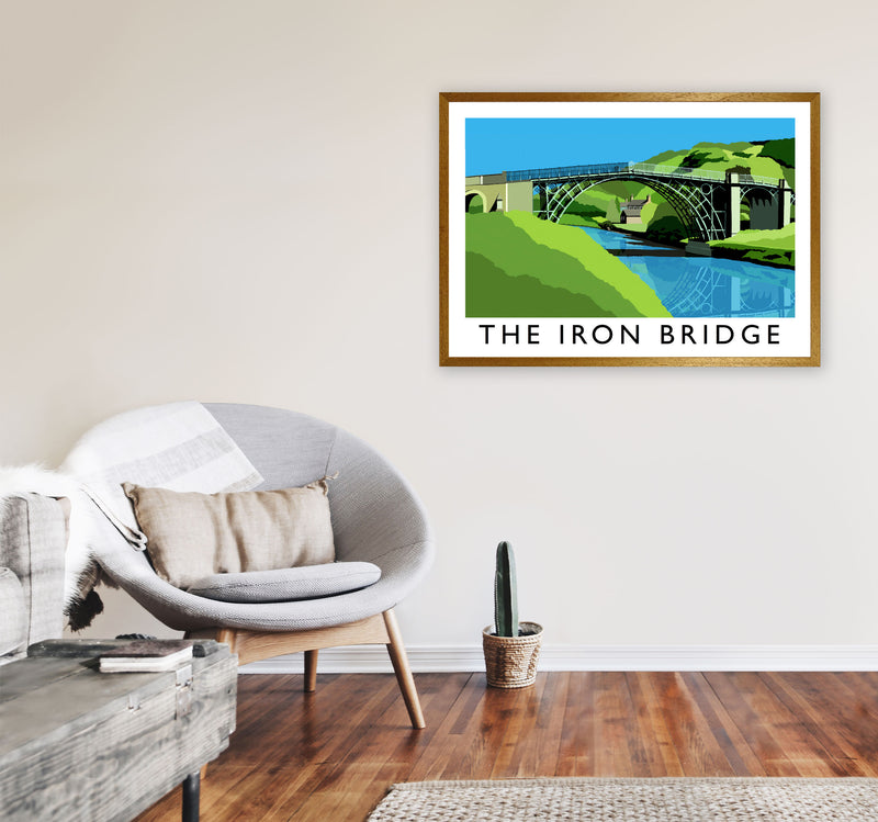 The Iron Bridge 2 by Richard O'Neill A1 Print Only
