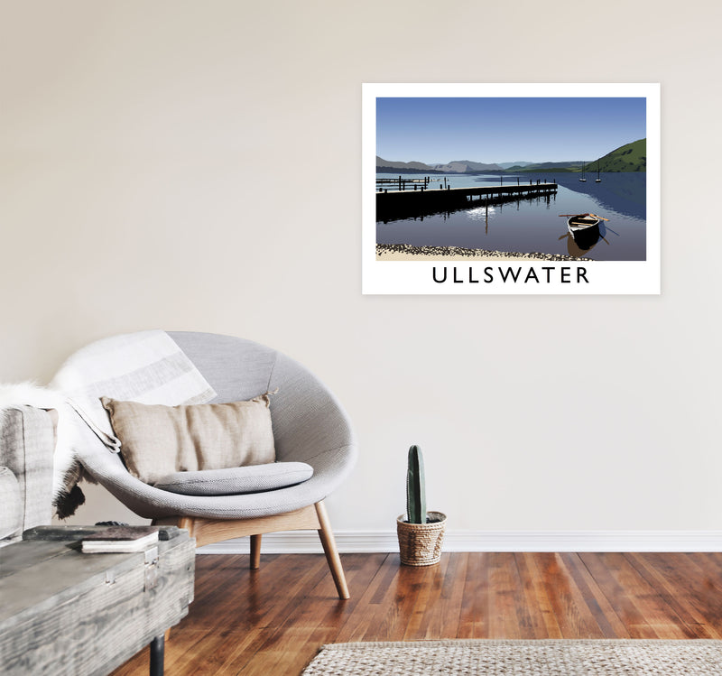 Ullswater by Richard O'Neill A1 Black Frame