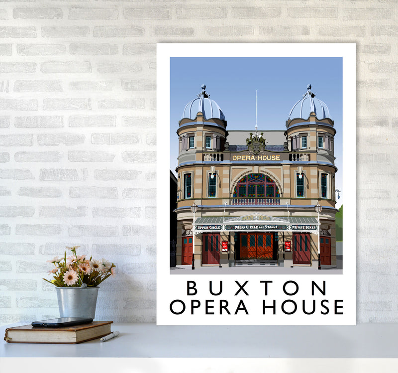 Buxton Opera House by Richard O'Neill A1 Black Frame