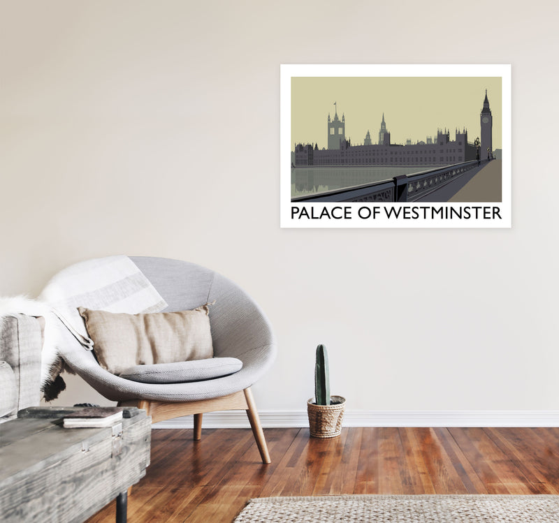 Palace Of Westminster by Richard O'Neill A1 Black Frame