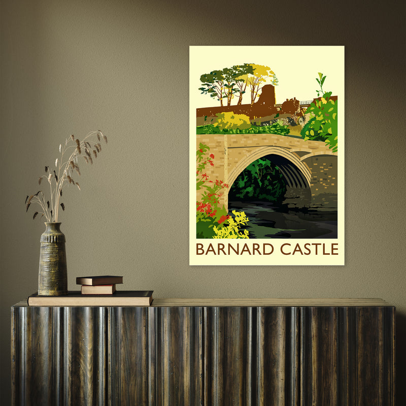 Barnard Castle 3 by Richard O'Neill A1 Print Only