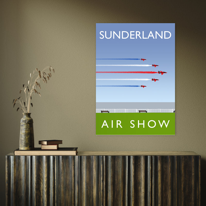 Sunderland Air Show portrait by Richard O'Neill A1 Print Only