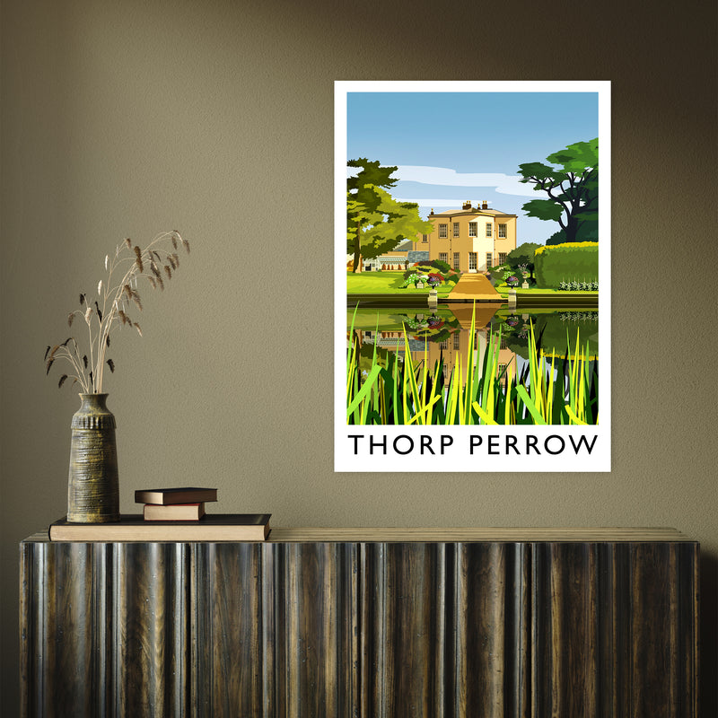 Thorp Perrow portrait by Richard O'Neill A1 Print Only