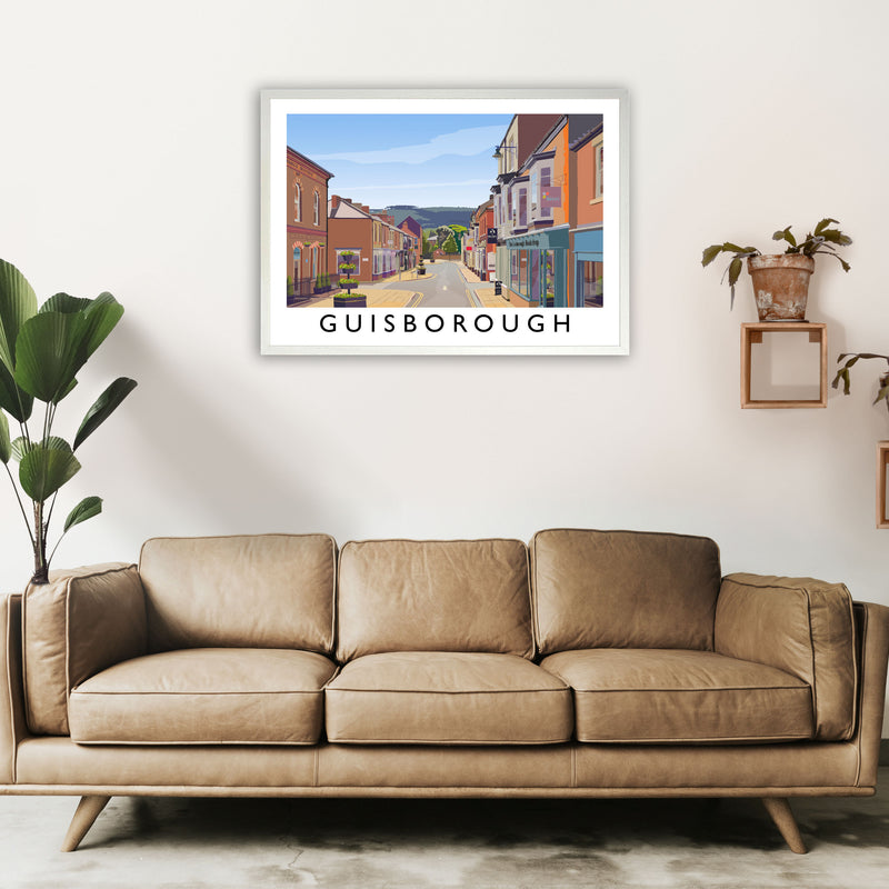 Guisborough 3 Travel Art Print by Richard O'Neill A1 Oak Frame