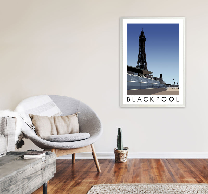 Blackpool by Richard O'Neill A1 Oak Frame
