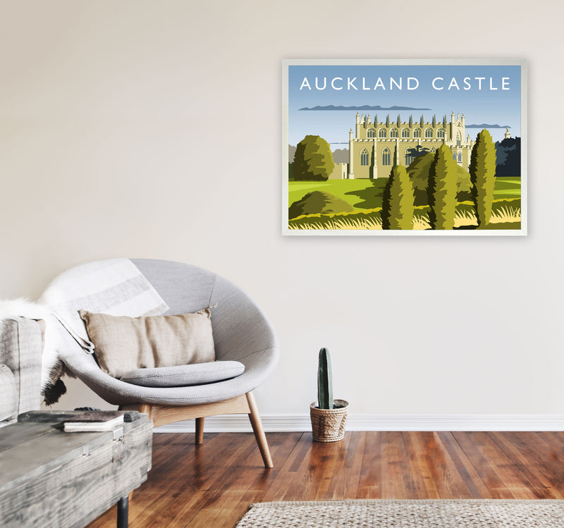 Auckland Castle by Richard O'Neill A1 Oak Frame