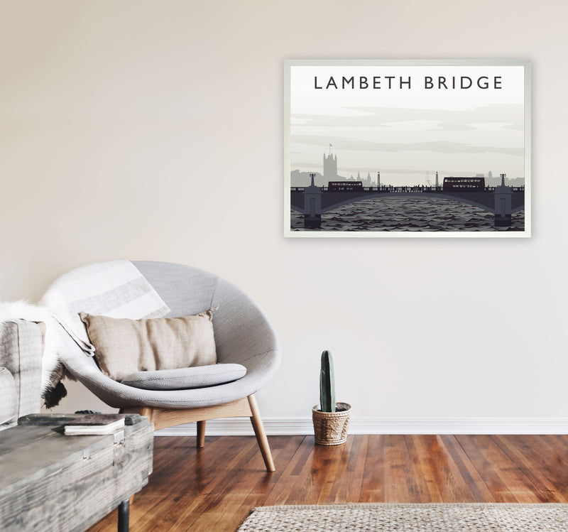 Lambeth Bridge by Richard O'Neill A1 Oak Frame