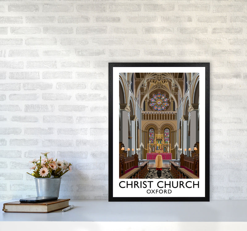 Christ Church Oxford by Richard O'Neill A2 White Frame