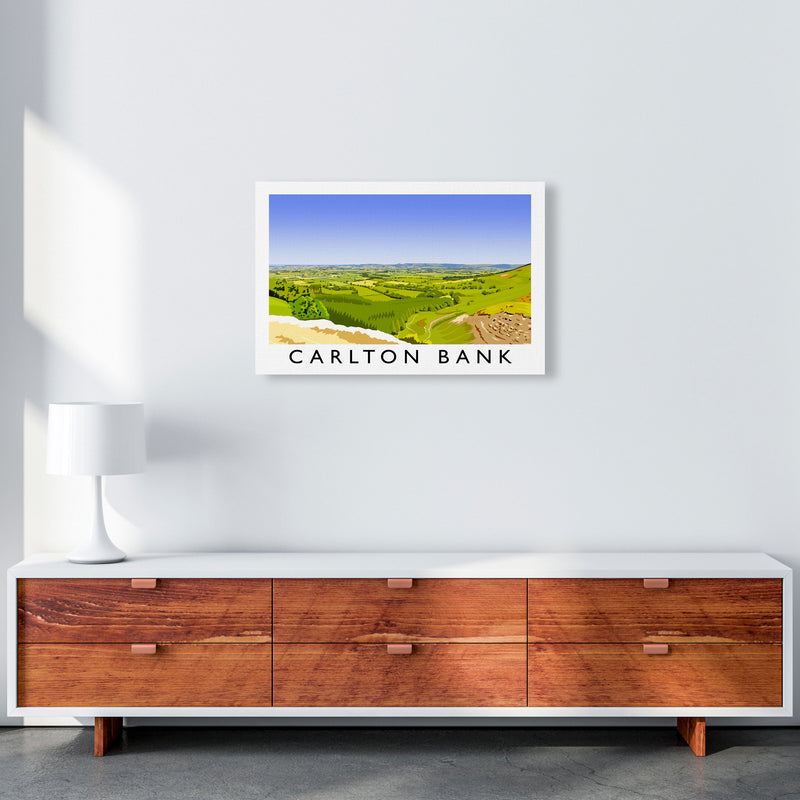 Carlton Bank Travel Art Print by Richard O'Neill A2 Canvas
