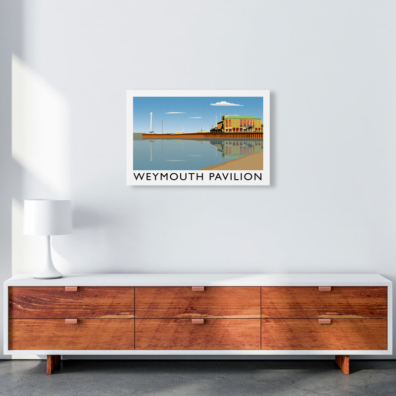 Weymouth Pavillion by Richard O'Neill A2 Canvas