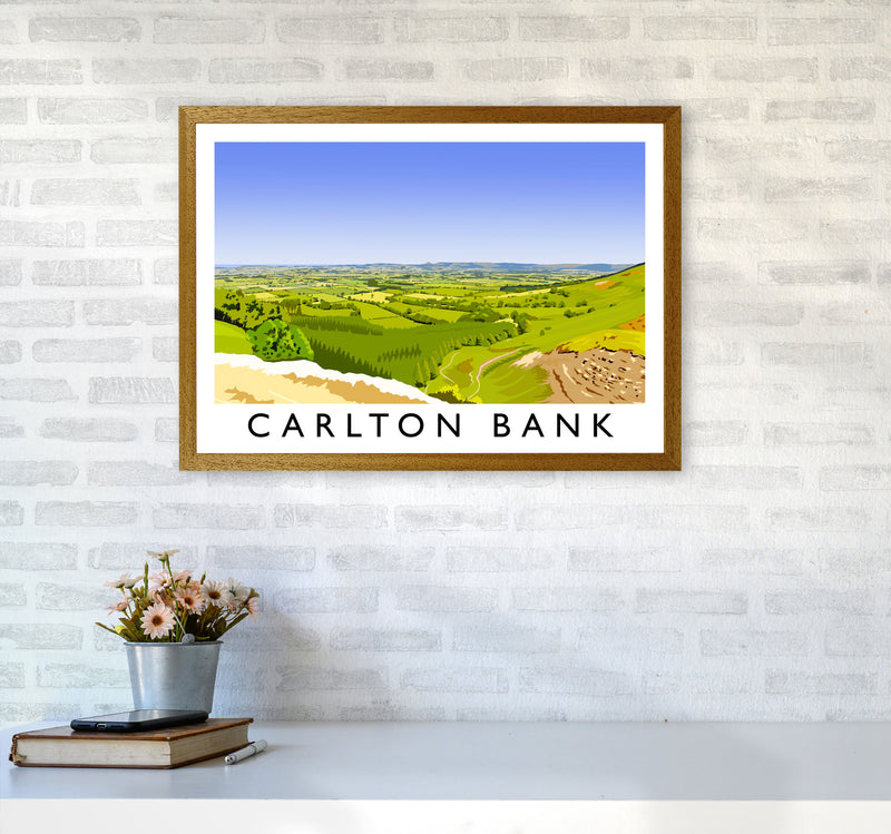 Carlton Bank Travel Art Print by Richard O'Neill A2 Print Only