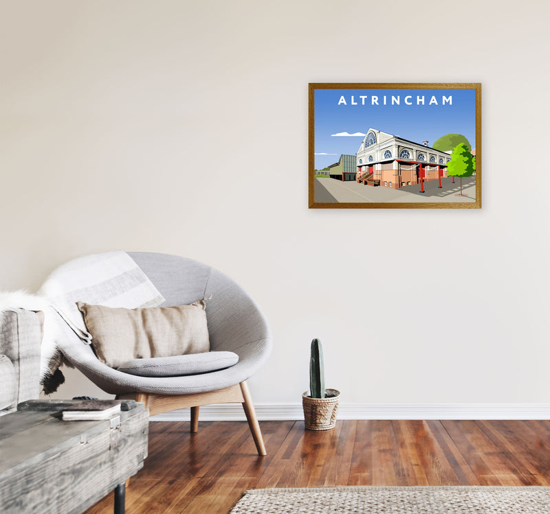 Altrincham by Richard O'Neill A2 Print Only