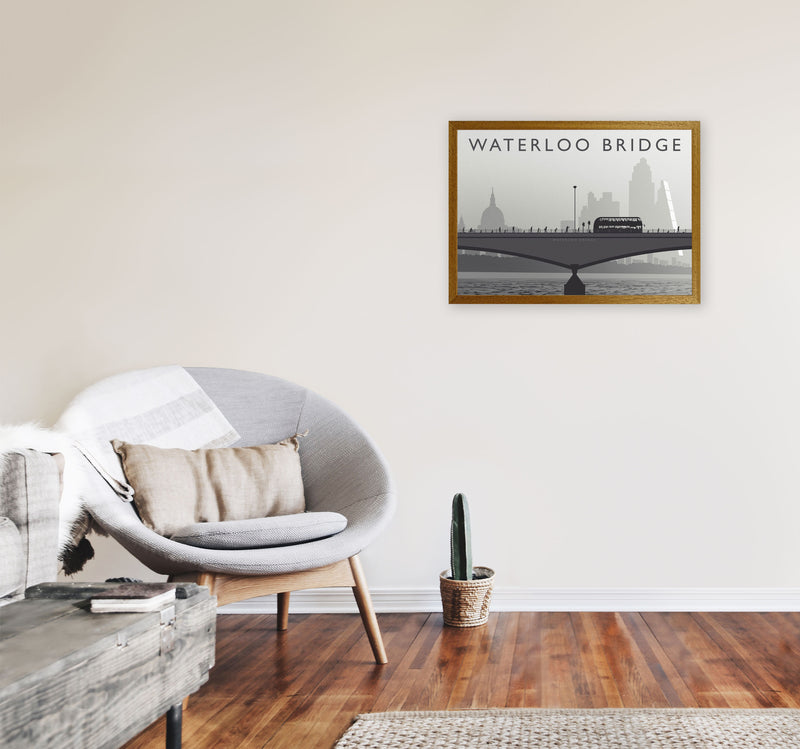 Waterloo Bridge by Richard O'Neill A2 Print Only