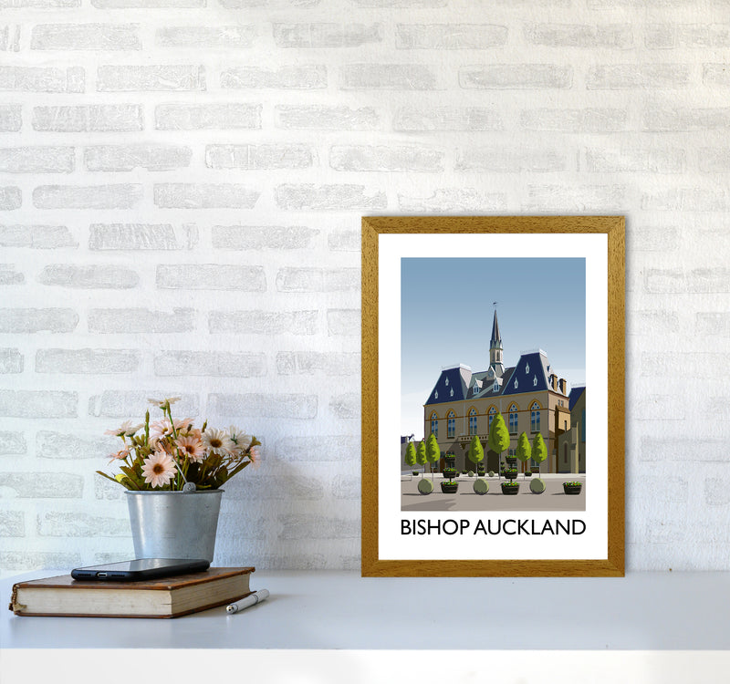 Bishop Auckland Portrait Art Print by Richard O'Neill A3 Print Only