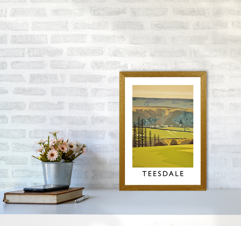 Teesdale Portrait Art Print by Richard O'Neill A3 Print Only